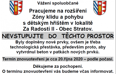 uzavření hřiště Za Radostí II