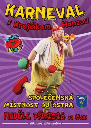 Pozvánka na karneval do Ostré